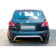 Задня дуга AK007 (нерж.) для Nissan Qashqai 2010-2014 рр