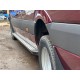 Боковые пороги DOT-Line (2 шт., алюм.) Длинная база для Mercedes Sprinter W906 2006-2018 гг