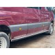 Боковые пороги DOT-Line (2 шт., алюм.) Длинная база для Mercedes Sprinter W906 2006-2018 гг