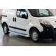 Боковые Подножки Allmond White (2 шт., Алюминий) для Peugeot Bipper 2008-2017 гг