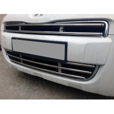 Решітка цільна 2008-2012 (нерж) 2008-2012 для Citroen Berlingo 2008-2018 рр