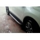 Боковые Подножки BlackLine (2 шт, Алюминий) для Nissan Qashqai 2014-2021 гг