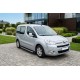 Боковые Подножки BlackLine (2 шт, Алюминий) для Citroen Berlingo 2008-2018 гг