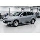 Боковые Подножки BlackLine (2 шт, Алюминий) для Citroen C-Crosser 2007-2013 гг
