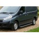 Боковые Подножки BlackLine (2 шт, Алюминий) Длинная База для Citroen Jumpy 2007–2017 гг