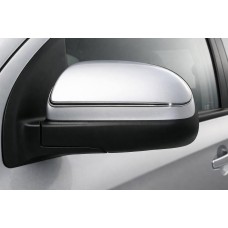 Накладки на Зеркала (2 шт., Нержавейка) для Chevrolet Aveo T250 2005-2011 гг
