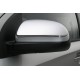 Накладки на дзеркала (2 шт., нерж.) для Chevrolet Aveo T250 2005-2011 рр