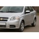 Накладки на дзеркала (2 шт., нерж.) для Chevrolet Aveo T250 2005-2011 рр