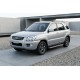 Боковые Подножки BlackLine (2 шт, Алюминий) для Kia Sportage 2004-2010 гг