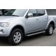 Боковые Подножки BlackLine (2 шт, Алюминий) для Mitsubishi L200 2006-2015 гг