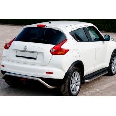 Боковые Подножки BlackLine (2 шт, Алюминий) для Nissan Juke 2010-2019 гг