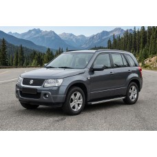 Боковые Подножки BlackLine (2 шт, Алюминий) для Suzuki Grand Vitara 2005-2017 гг
