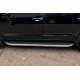 Боковые Подножки BlackLine (2 шт, Алюминий) для Volkswagen Amarok 2010-2022 гг