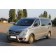 Передний силовой бампер WT003-2 (нержавейка) для Hyundai H300, H1, Starex 2008-2020 гг