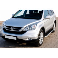 Бокові пороги BlackLine (2 шт, алюміній) для Honda CRV 2012-2016 рр