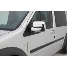 Накладки на Зеркала Вариант №2 (2 шт, пластик) для Ford Connect 2010-2013 гг