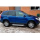 Боковые Подножки Allmond Grey (2 шт., Алюминий) для Honda CRV 2007-2011 гг