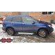 Бокові пороги Allmond Grey (2 шт., алюм.) для Honda CRV 2007-2011 рр