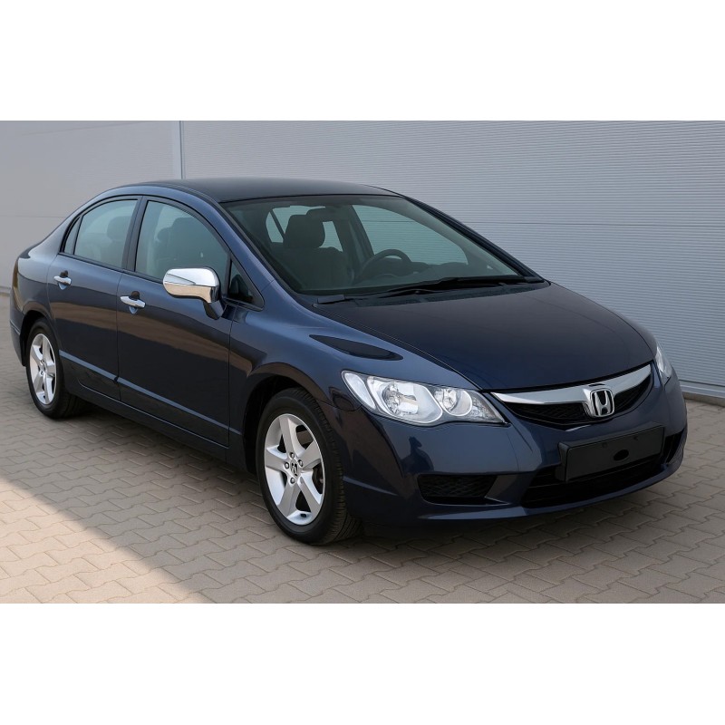 Накладка на дзеркала (2 шт, ABS) для Honda Civic Sedan VIII 2006-2011 рр