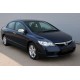 Накладка на дзеркала (2 шт, ABS) для Honda Civic Sedan VIII 2006-2011 рр Накладка на дзеркала (2 шт, ABS) для Honda Civic Sedan VIII 2006-2011 рр