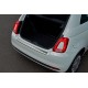 Накладка на задний бампер 3D/Cabrio (OmsaLine, нержавейка) для Fiat 500/500L 2013-2022 гг
