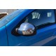 Накладки на дзеркала (2 шт., нерж.) для Renault Logan II 2013-2022 рр
