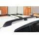 Перемычки на рейлинг под ключ WingBar (2008-2018, 2 шт) 2008-2014, Черный для Renault Duster 2008-2017 гг