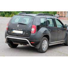 Задня дуга скоба (нерж.) для Renault Duster 2008-2017 рр