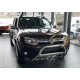 Кенгурятник без напису WT003 (нерж.) для Dacia Duster 2008-2018 рр