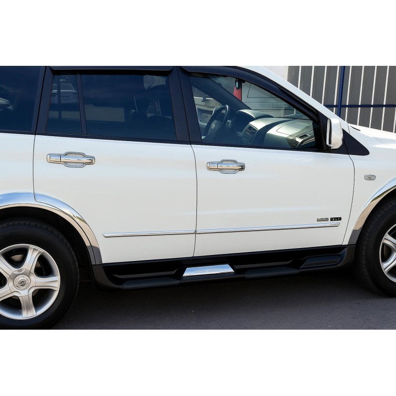 Накладки навколо ручок (4 шт, пласт) для SsangYong Kyron 2005-2014 рр