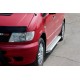 Боковые Подножки Allmond Grey (2 шт., Алюминий) для Mercedes Vito W638 1996-2003 гг