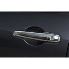Накладки на ручки (4 шт, нерж) для Mazda 3 2003-2009 рр