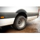 Накладки на арки широкие (4 шт, черные) для Mercedes Sprinter W906 2006-2018 гг