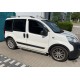 Накладки на арки (4 шт, чорні) 1 двері, Металеві для Citroen Nemo
