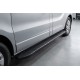 Боковые пороги Bosphorus Black (2 шт., алюминий) Короткая База для Renault Trafic 2001–2015 гг