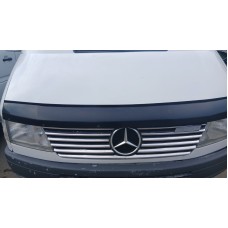 Накладки на решетку радиатора (1995-2000, 12 частей, нерж) для Mercedes Sprinter W901/902/903/904/905