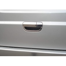 Накладка на задню ручку (нерж.) OmsaLine - Італійська нержавійка для Mercedes Vito W639 2004-2014 рр