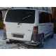 Накладки на стопи (2 шт, нерж.) для Mercedes Vito W638 1996-2003 рр