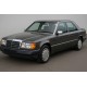 Накладки на дзеркала (2 шт, нерж) для Mercedes E-сlass W124 1984-1997 рр