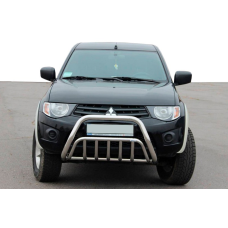 Кенгурятник (нерж.) для Mitsubishi L200 2006-2015 рр