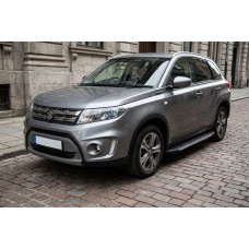Бокові пороги Duru (2 шт., Алюміній) для Suzuki Vitara 2015- рр