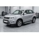 Боковые пороги Allmond Grey (2 шт., алюминий) для Suzuki Vitara 2015- гг