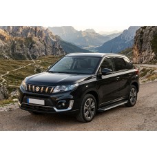 Бокові пороги Maya (2 шт., Алюміній) для Suzuki Vitara 2015- рр