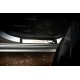 Накладки на пороги (Carmos, 4 шт, нерж) для Mitsubishi Lancer X 2008- рр