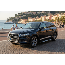 Боковые Подножки Sunrise (2 шт., Алюминий) для Ауди Q7 2015- гг