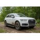 Боковые Подножки Tayga Grey (2 шт., Алюминий) для Ауди Q7 2015–2026 гг