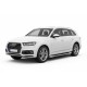 Боковые Подножки Allmond White (2 шт., Алюминий) для Ауди Q7 2015–2026 гг