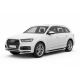 Боковые Подножки Allmond White (2 шт., Алюминий) для Ауди Q7 2015- гг