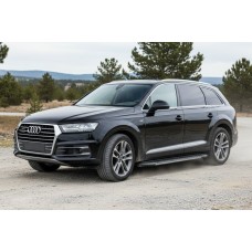 Бокові пороги Bosphorus Grey (2 шт., Алюміній) для Ауди Q7 2015-2026 рр
