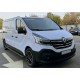 Бокові пороги Allmond Black (2 шт., Алюміній) Коротка база для Renault Trafic 2015- рр